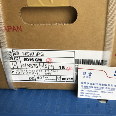 进口NSK轴承6016CM