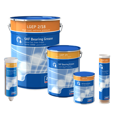 SKF润滑脂LGEP 2/1重载、极压轴承润滑脂
