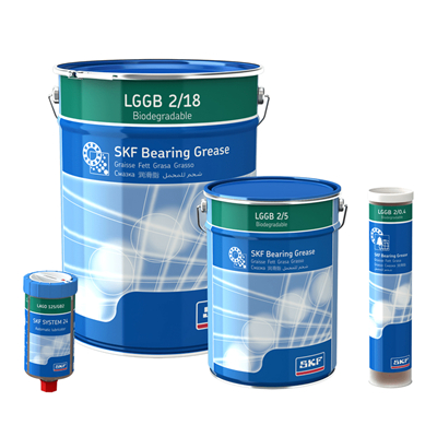 SKF润滑脂LGGB 2/0.4可生物降解的润滑脂