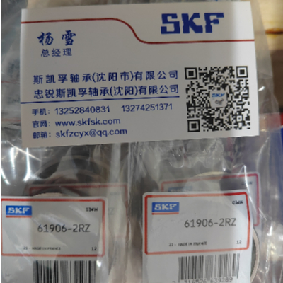 沈阳进口skf轴承专卖店销售61906-2RZ